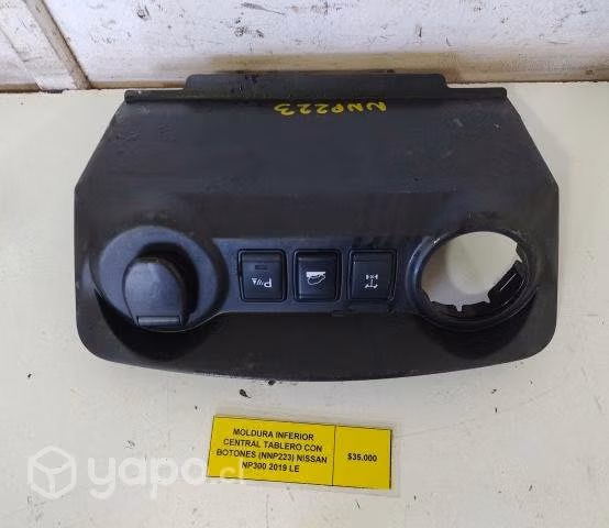 Moldura Infer Central Tablero Con Botones (NNP223)