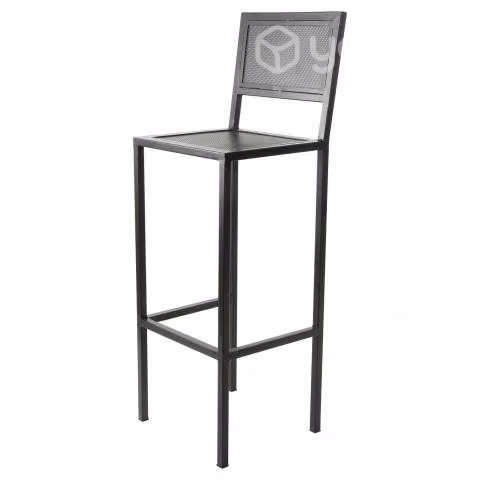 Mueble De Terraza Piso Bar Cuadrado De Fierro