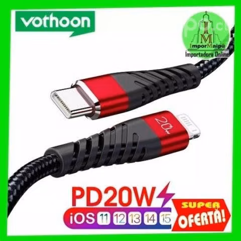 Cable de carga para Iphone Ligthing a USB carga rá