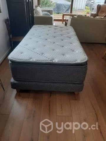 Cama 1.5 plazas marca serta NUEVA