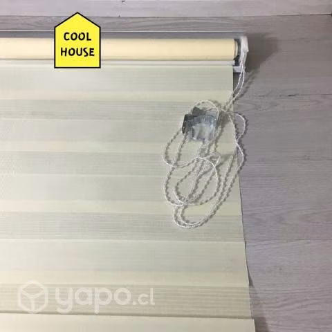 Cortinas roller duo / variedad en medidas y colore