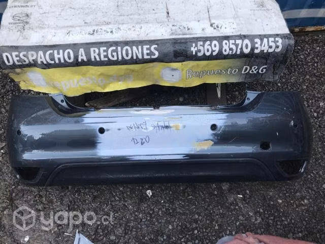 Parachoque Trasero Renault Symbol (17-20)