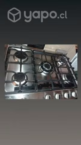 Cocina a gas, 1 mes de uso