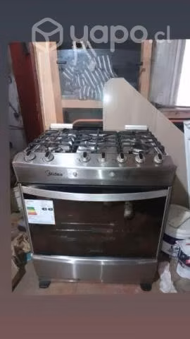 Cocina a gas, 1 mes de uso