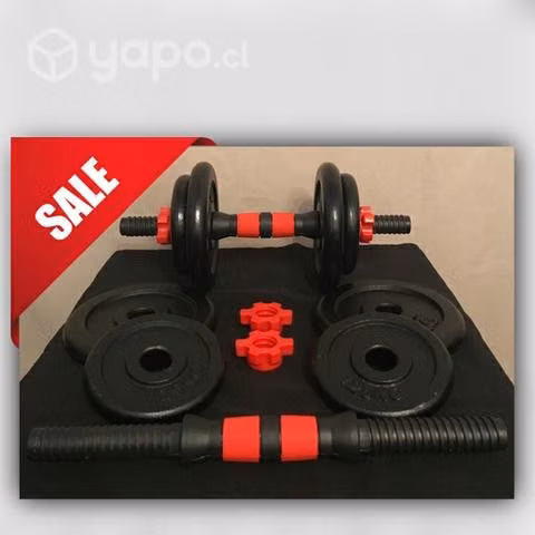 Mancuernas de Acero 15kg