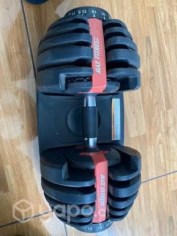 Mancuernas ajustables automáticas 24kg - Imagen 3