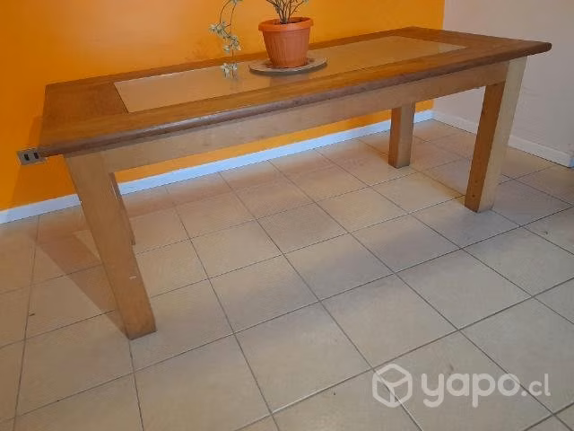 Mesa comedor pino oregon 1 78 x 80 cm