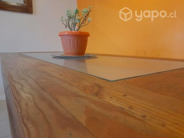 Mesa comedor pino oregon 1 78 x 80 cm