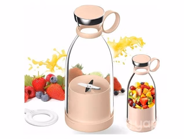Vaso Licuadora Portatil Recargable De 420 Ml 50w