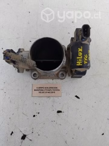Cuerpo Aceleración Mariposa (TYC027) Toyota Hilux