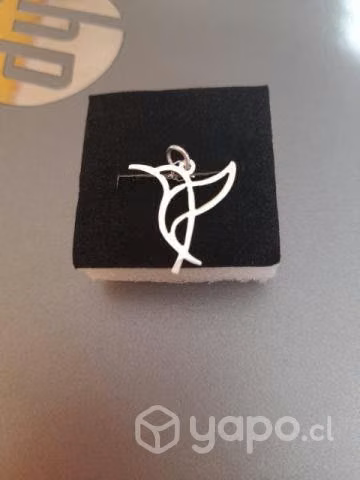 Collar de plata, diseño Colibrí