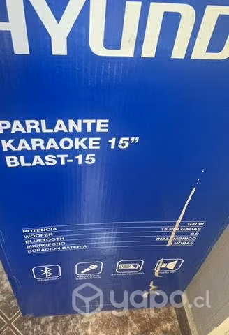 Parlante Bluetooth hyundai nuevo
