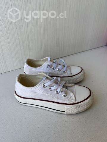 Zapatilla blanca escolar - Imagen 2