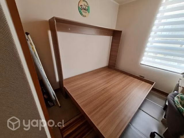 Cama 2plazas plegable (librero)