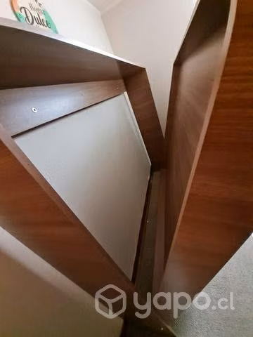 Cama 2plazas plegable (librero)