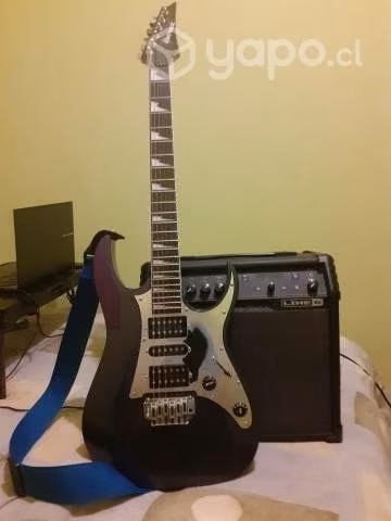 Guitarra Ibanez gio+Amplificiador Line 6 V30