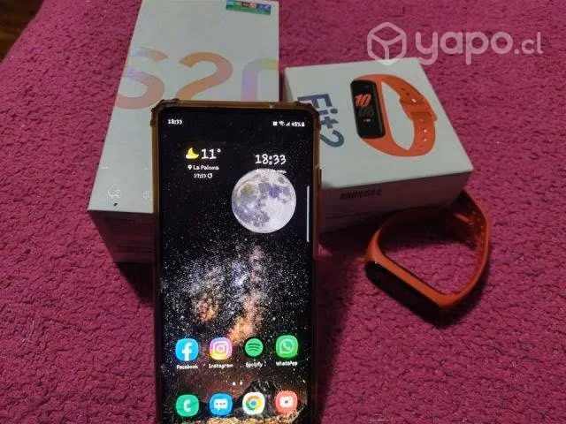 Samsung s20 fe + smartband fit 2