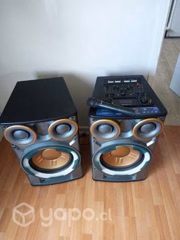 Parlantes doble