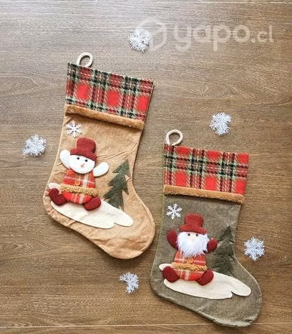 Promoción 2 botas navideñas