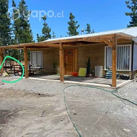 Parcela 5000 mt2 casa Piscina totalmente amoblada