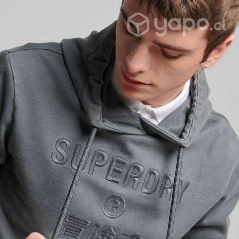 Poleron Superdry talla m Algodón - Imagen 2