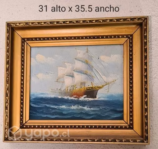 Cuadro 31cm alto x 35.5cm ancho