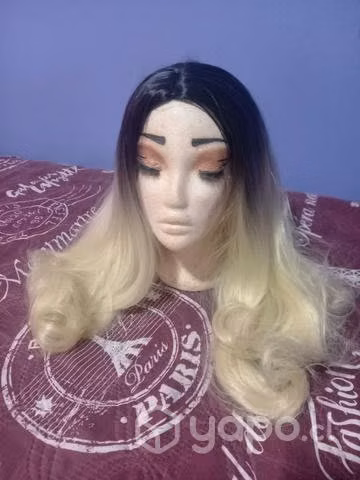 Peluca rubia