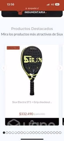 Pala Siux Electra ST1 nueva