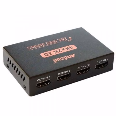 Adaptador Hub Splitter Switch Hdmi 4x1 4k 4 Salida