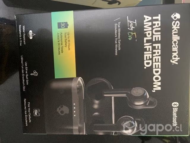 Audífonos Bluetooth skullcandy indy evo