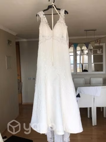 Vestido novia talla 38/40 - Imagen 2