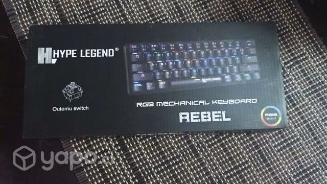 Teclados mecánico red switch Hype legend - Imagen 5