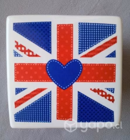Alcancía con Bandera Británica. Nueva