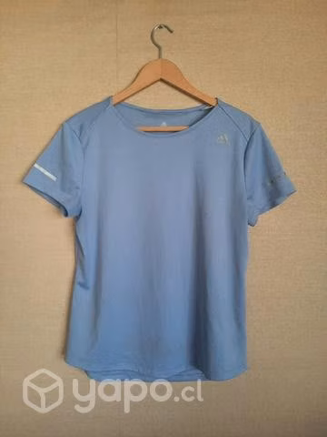 Polera Adidas Climalite deportiva talla L