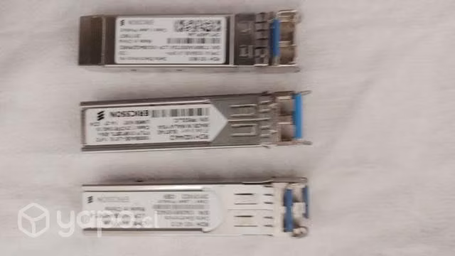 Lote Transceivers SFP, marca,modelos y capacidad