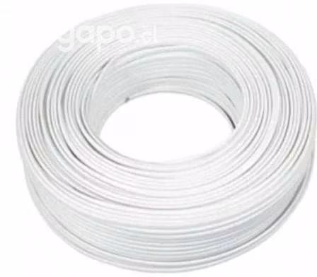 Cable fuerza 1.5mm blanco libre alógeno