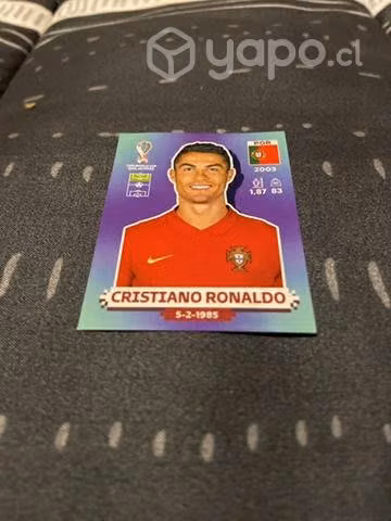 Cristiano Ronaldo lamina catar 22 panini