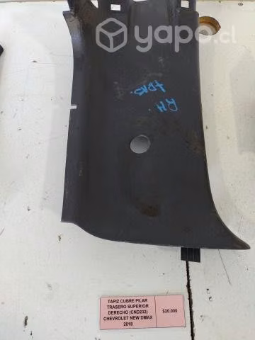 Tapiz Cubre Pilar Tras Sup Derecho Chv New Dmax