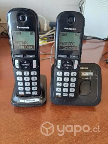 Teléfono Inalámbrico Panasonic Pack Duo