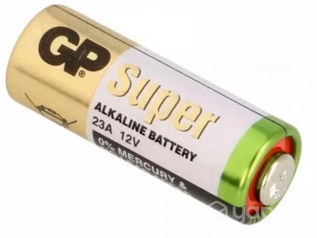 Pila 23a alcalina 12v, 5 unidades, gp. a23, v23ga,