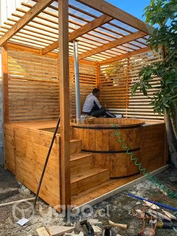 Tinajas de madera ciprés