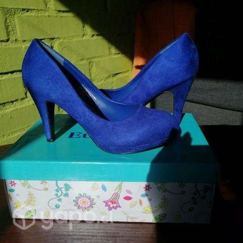 Zapatos azul rey - Imagen 2