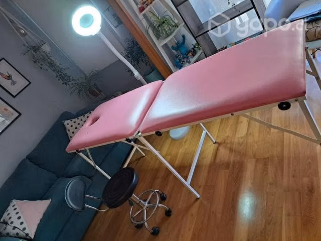 Camilla + silla + luz led