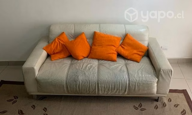Sillon sofa Rosen cuero 3C
