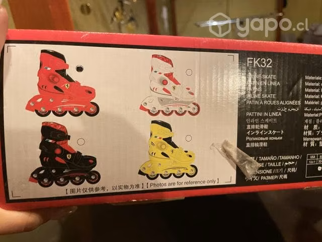 Patines, casco, rodillera y coderas - Imagen 3