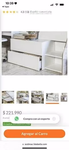 Cama multifuncional 1plaza - Imagen 4