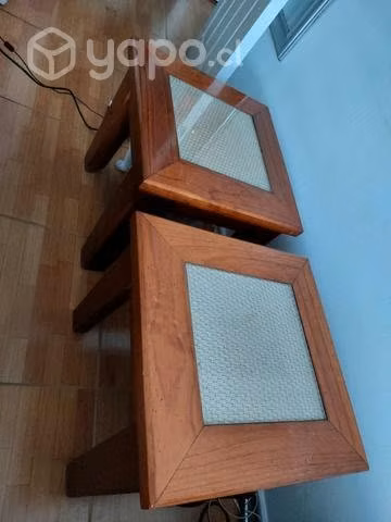 Mesa laterales de madera