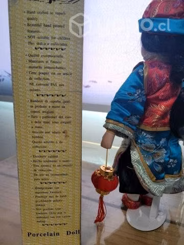Muñeca de porcelana de colección-Munditoys-Aguila