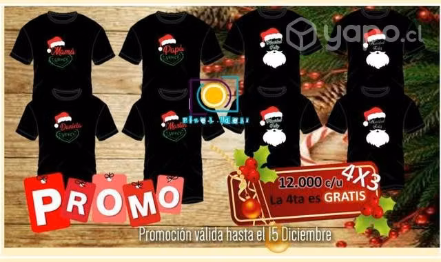 Estampados de poleras y polerones