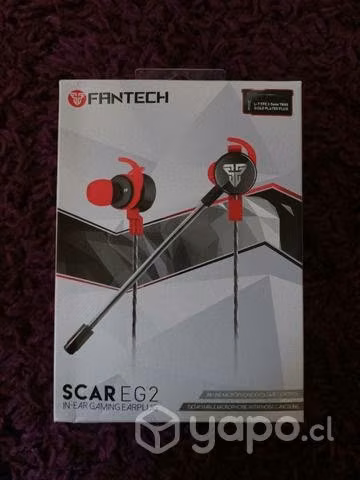 Audifonos Gamer Scar EG2 (SELLADOS)